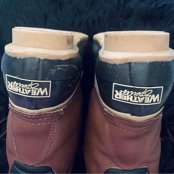 Weather Spirits Leather Waterproof Duck Boots Size 9 - Picture 11 of 16